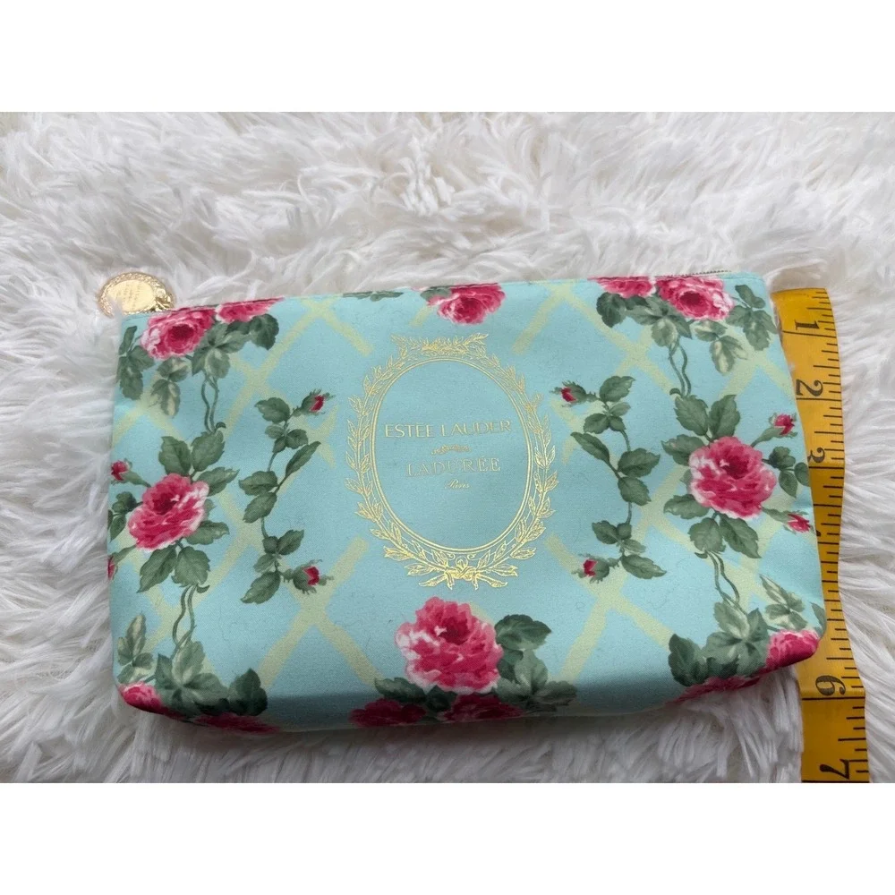 Estee Lauder x Laduree Paris Floral Cosmetic Bag & Skincare‎ Set NEW